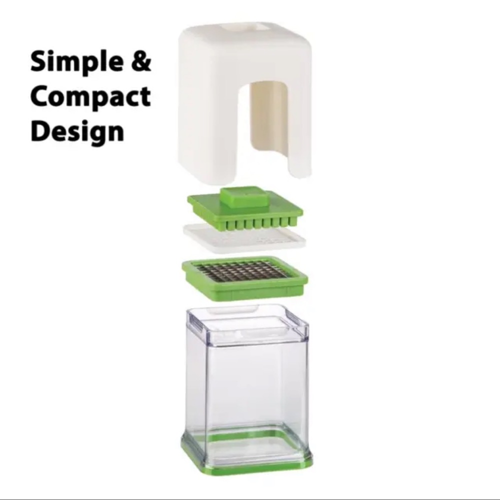 NEW Progressive International Tower French Fry Cutter, 1, White/Green - Picture 9 of 9